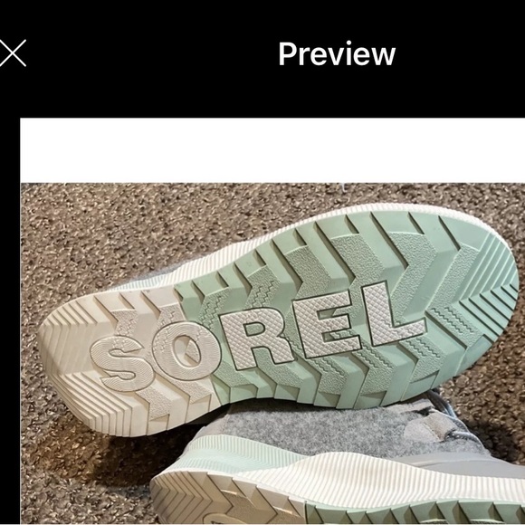 New Sorel Womens Out N About III Gray Waterproof Rain Boots Shoes - Picture 14 of 14